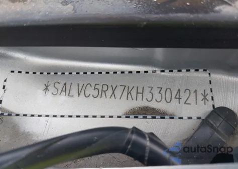 2019 Land Rover Range Rover Evoque Se Dynamic из США, поврежденный, VIN SALVC5RX7KH330421